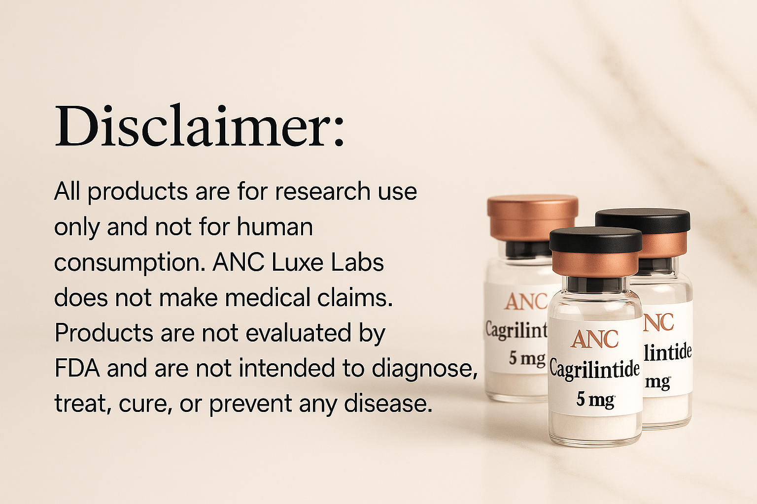 Research Use Only Disclaimer